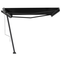 vidaXL Toldo de pie automático gris antracita 400x300 cm