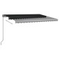 vidaXL Toldo de pie automático gris antracita 400x300 cm vidaXL Toldo de pie automático gris antracita 400x300 cm