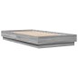 vidaXL Estructura de cama madera de ingeniería gris Sonoma 90x190 cm vidaXL Estructura de cama madera de ingeniería gris Sonoma 90x190 cm