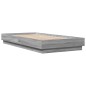 vidaXL Estructura de cama madera de ingeniería gris Sonoma 90x190 cm vidaXL Estructura de cama madera de ingeniería gris Sonoma 90x190 cm