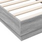 vidaXL Estructura de cama madera de ingeniería gris Sonoma 90x190 cm vidaXL Estructura de cama madera de ingeniería gris Sonoma 90x190 cm