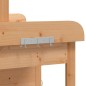 vidaXL Mesa para macetas con armario madera de abeto 110,5x45x124,5 cm vidaXL Mesa para macetas con armario madera de abeto 110,5x45x124,5 cm