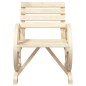 vidaXL Juego de muebles de jardín 3 piezas madera maciza de abeto vidaXL Juego de muebles de jardín 3 piezas madera maciza de abeto