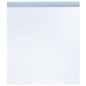 vidaXL Láminas de ventana esmerilada 5 uds PVC gris transparente