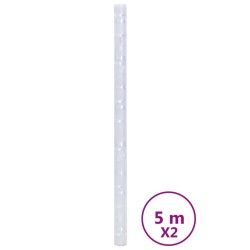 vidaXL Láminas de ventana esmerilada 2 uds PVC patrón de bambú