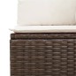 vidaXL Set de sofás de jardín 9 pzas y cojines ratán sintético marrón vidaXL Set de sofás de jardín 9 pzas y cojines ratán sintético marrón