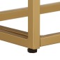 vidaXL Mesa consola madera maciza de mango y hierro 90x30x76 cm