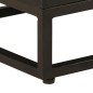 vidaXL Mueble de TV madera maciza de mango y hierro negro 110x30x40 cm vidaXL Mueble de TV madera maciza de mango y hierro negro 110x30x40 cm