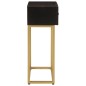 vidaXL Mesa consola madera maciza de mango y hierro negro 90x30x76 cm vidaXL Mesa consola madera maciza de mango y hierro negro 90x30x76 cm