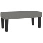 vidaXL Cama box spring con colchón tela marrón oscuro 120x190 cm