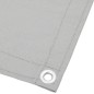 vidaXL Pantalla de balcón 100% poliéster Oxford gris claro 75x700 cm vidaXL Pantalla de balcón 100% poliéster Oxford gris claro 75x700 cm