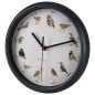 H&S Collection Reloj de pared con sonidos de pájaros 25 cm H&S Collection Reloj de pared con sonidos de pájaros 25 cm