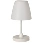 H&S Collection Lámpara de mesa LED recargable blanca 13x30 cm H&S Collection Lámpara de mesa LED recargable blanca 13x30 cm