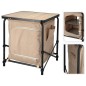Redcliffs Mesa de camping con armario beige 48x48x53,5 cm Redcliffs Mesa de camping con armario beige 48x48x53,5 cm