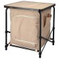 Redcliffs Mesa de camping con armario beige 48x48x53,5 cm Redcliffs Mesa de camping con armario beige 48x48x53,5 cm