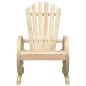 vidaXL Sillones de jardín Adirondack 4 uds madera maciza de abeto vidaXL Sillones de jardín Adirondack 4 uds madera maciza de abeto