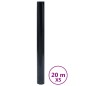 vidaXL Láminas de ventana esmerilada 5 uds PVC negro vidaXL Láminas de ventana esmerilada 5 uds PVC negro