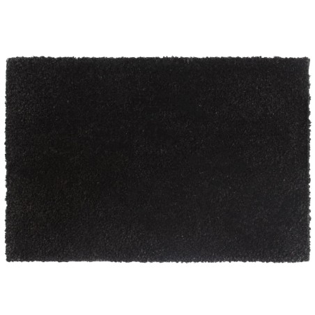 vidaXL Felpudos 2 unidades fibra de coco negro 40x60 cm