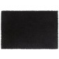 vidaXL Felpudos 2 unidades fibra de coco negro 40x60 cm vidaXL Felpudos 2 unidades fibra de coco negro 40x60 cm