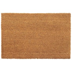 vidaXL Felpudos 5 unidades fibra de coco natural 40x60 cm