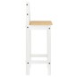 vidaXL Set de bar 3 piezas madera maciza de pino blanco vidaXL Set de bar 3 piezas madera maciza de pino blanco