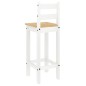 vidaXL Set de bar 3 piezas madera maciza de pino blanco vidaXL Set de bar 3 piezas madera maciza de pino blanco