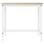 vidaXL Set de bar 3 piezas madera maciza de pino blanco vidaXL Set de bar 3 piezas madera maciza de pino blanco