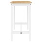 vidaXL Set de bar 3 piezas madera maciza de pino blanco vidaXL Set de bar 3 piezas madera maciza de pino blanco