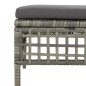 vidaXL Set de muebles de jardín 10 pzas y cojines ratán sintético gris vidaXL Set de muebles de jardín 10 pzas y cojines ratán sintético gris