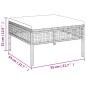 vidaXL Set de muebles de jardín 10 pzas y cojines ratán sintético gris vidaXL Set de muebles de jardín 10 pzas y cojines ratán sintético gris