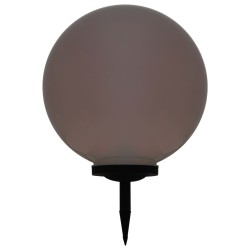 vidaXL Lámparas solares esféricas de exterior 2 uds LED RGB 50 cm