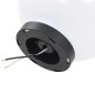 vidaXL Lámparas de bola LED 4 unidades esféricas PMMA 20 cm