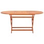 vidaXL Juego de comedor de jardín 9 pzas madera eucalipto y textilene vidaXL Juego de comedor de jardín 9 pzas madera eucalipto y textilene