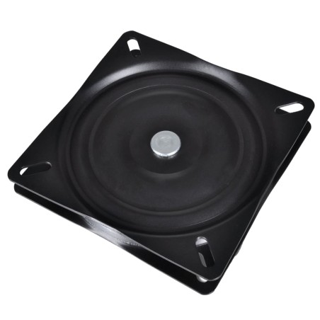 vidaXL Base giratoria asiento de barco 2 uds estándar 160x160x2,5 mm
