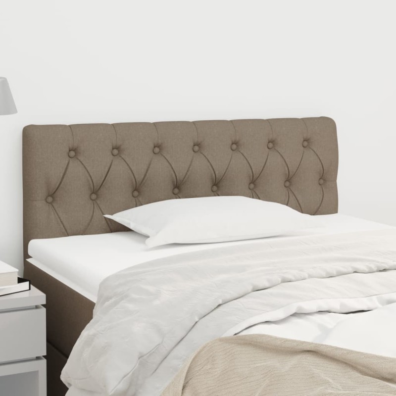 vidaXL Cabecero de tela gris taupe 90x7x78/88 cm vidaXL Cabecero de tela gris taupe 90x7x78/88 cm