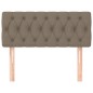 vidaXL Cabecero de tela gris taupe 90x7x78/88 cm vidaXL Cabecero de tela gris taupe 90x7x78/88 cm