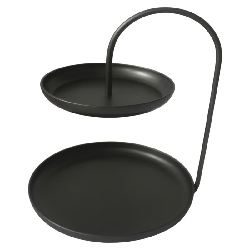 Lesli Living Etagiere de 2 niveles Julie negro 31x30x40 cm Lesli Living Etagiere de 2 niveles Julie negro 31x30x40 cm