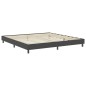 vidaXL Cama box spring tela gris oscuro 200x200 cm vidaXL Cama box spring tela gris oscuro 200x200 cm