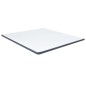 vidaXL Cama box spring tela gris oscuro 200x200 cm
