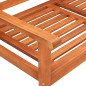 vidaXL Banco de jardín 2 plazas madera maciza eucalipto y cojín 120 cm vidaXL Banco de jardín 2 plazas madera maciza eucalipto y cojín 120 cm