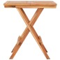 vidaXL Set de bistró 3 piezas madera de teca y cojines a cuadros rojos vidaXL Set de bistró 3 piezas madera de teca y cojines a cuadros rojos