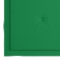vidaXL Sillas de comedor 8 unidades madera de teca con cojines verdes vidaXL Sillas de comedor 8 unidades madera de teca con cojines verdes