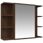 vidaXL Set de muebles de baño 3 pzas madera contrachapada roble marrón vidaXL Set de muebles de baño 3 pzas madera contrachapada roble marrón
