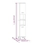 vidaXL Set de muebles de baño 3 pzas madera contrachapada roble marrón vidaXL Set de muebles de baño 3 pzas madera contrachapada roble marrón