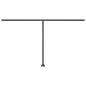 vidaXL Toldo de pie retráctil manual naranja y marrón 450x300 cm vidaXL Toldo de pie retráctil manual naranja y marrón 450x300 cm