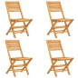 vidaXL Juego de comedor para jardín 5 piezas madera maciza de teca vidaXL Juego de comedor para jardín 5 piezas madera maciza de teca