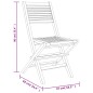 vidaXL Juego de comedor para jardín 5 piezas madera maciza de teca vidaXL Juego de comedor para jardín 5 piezas madera maciza de teca