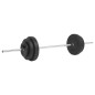 vidaXL Mancuerna con discos 60 kg vidaXL Mancuerna con discos 60 kg