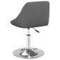 vidaXL Sillas de comedor giratorias 2 unidades terciopelo gris oscuro vidaXL Sillas de comedor giratorias 2 unidades terciopelo gris oscuro