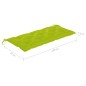 vidaXL Banco de jardín 2 plazas madera eucalipto gris y cojín 120 cm vidaXL Banco de jardín 2 plazas madera eucalipto gris y cojín 120 cm